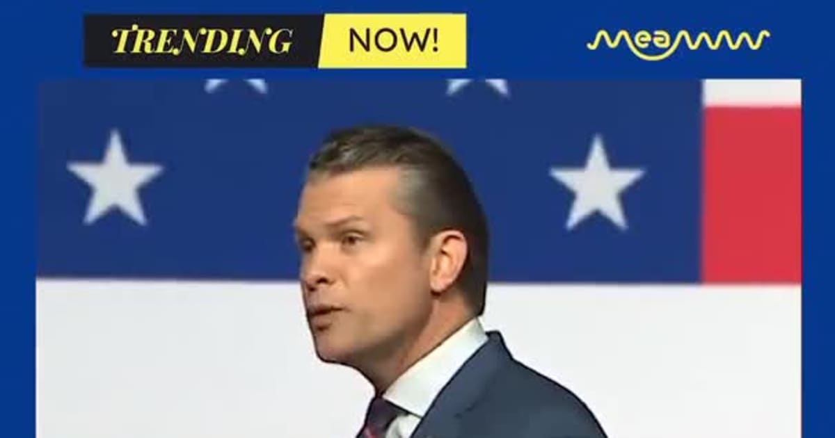 Defense Secretary Pete Hegseth Lays Down New Rules for the Military