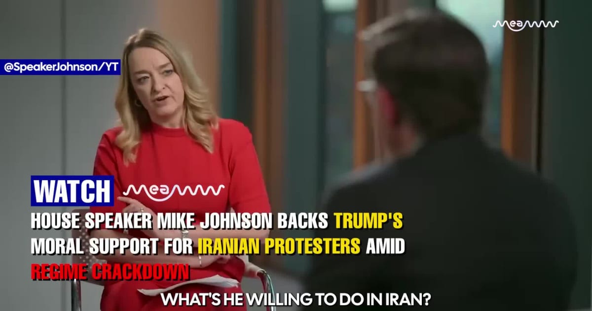Will America Go to War With Iran? Speaker Mike Johnson Answers on BBC