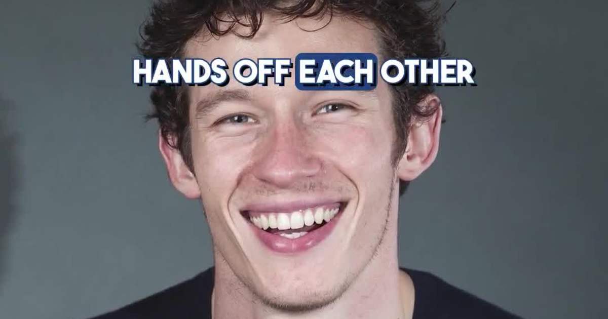 Julia Fox and Callum Turner Film Intense Kiss Scene