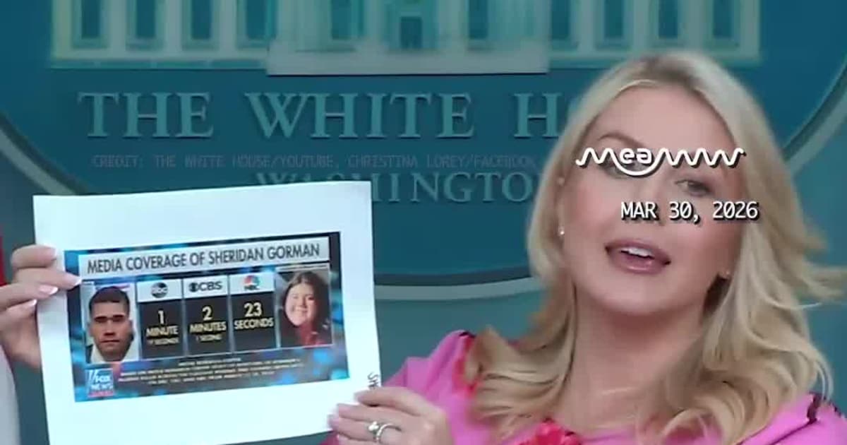 ‘Her Life Was Worth More Than 23 Seconds’: Karoline Leavitt Blasts Media Over Sheridan Gorman Case