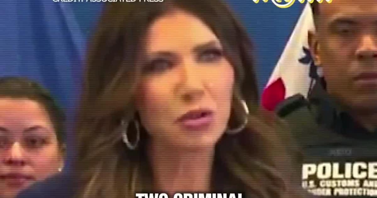 Kristi Noem says 54 suspected transnational gang members arrested in multi-agency operation