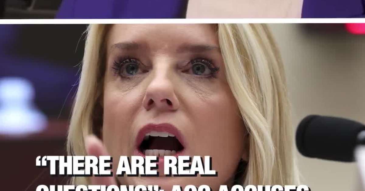 “There Are Real Questions”: AOC Accuses AG Pam Bondi of Role in Epstein Cover-Up