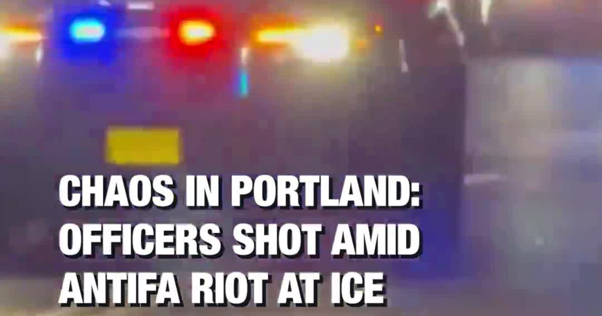 Chaos in Portland: Officers Shot Amid Antifa Riot at ICE Facility