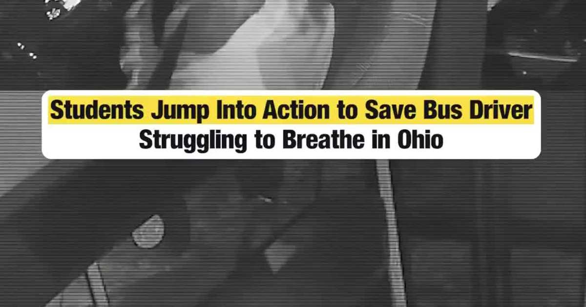 Students Jump Into Action to Save Bus Driver Struggling to Breathe in Ohio