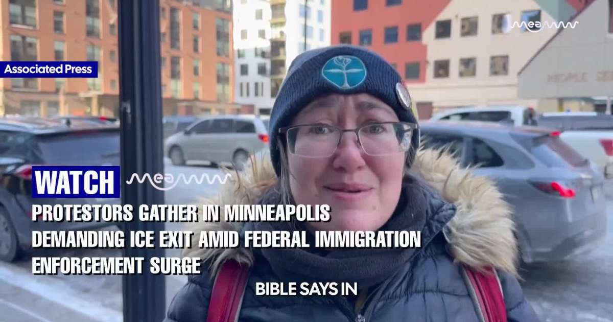 “This Is Not the Vision for America”: Protesters in Minneapolis Demand ICE Out of Minnesota