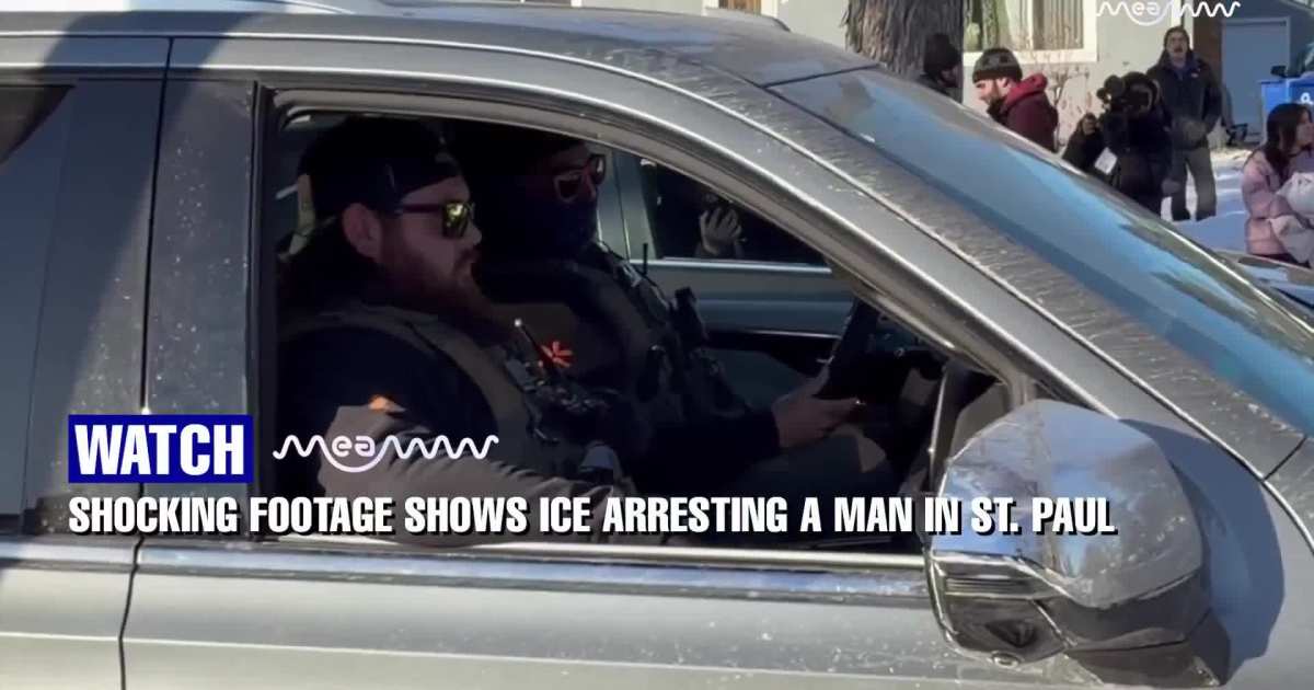 ICE & Border Patrol Detain Men in St. Paul as Operation Metro Surge Rolls On