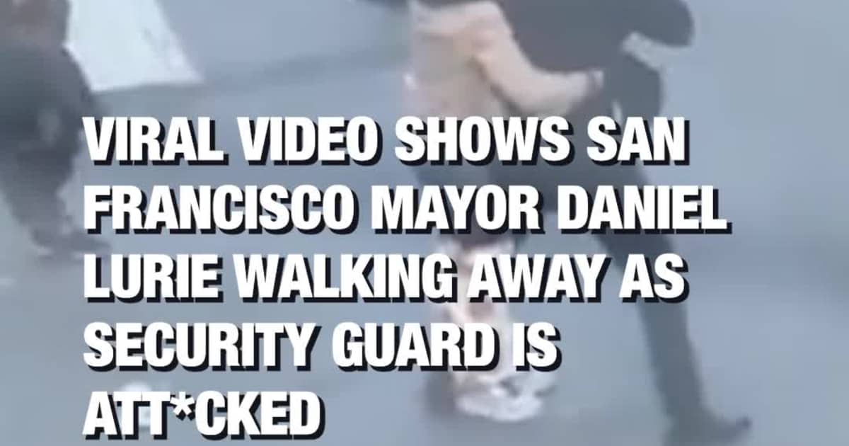 Viral Video Shows San Francisco Mayor Daniel Lurie Walking Away as Security Guard Is Att*cked