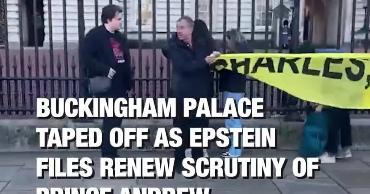 Buckingham Palace Taped Off as Epstein Files Renew Scrutiny of Prince Andrew