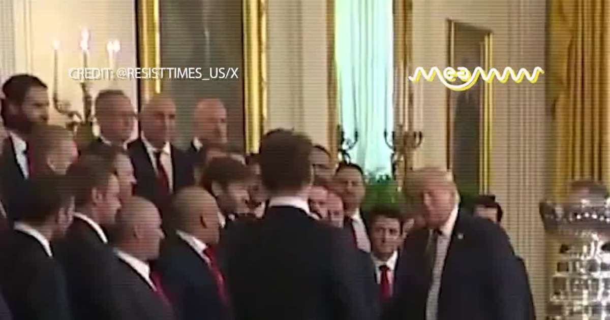 Trump Jokes With Florida Panthers, Flexes U.S. Power