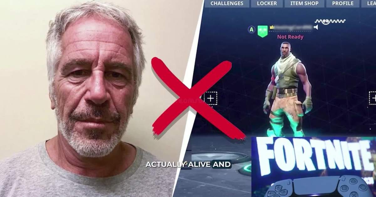 Epic Games Respond To Viral Claim That Jeffrey Epstein is Still Playing Fortnite