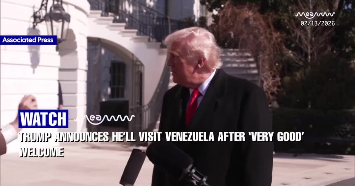 Trump Praises Venezuela Ties, Signals Possible Trip:  ‘It’s a Ten’