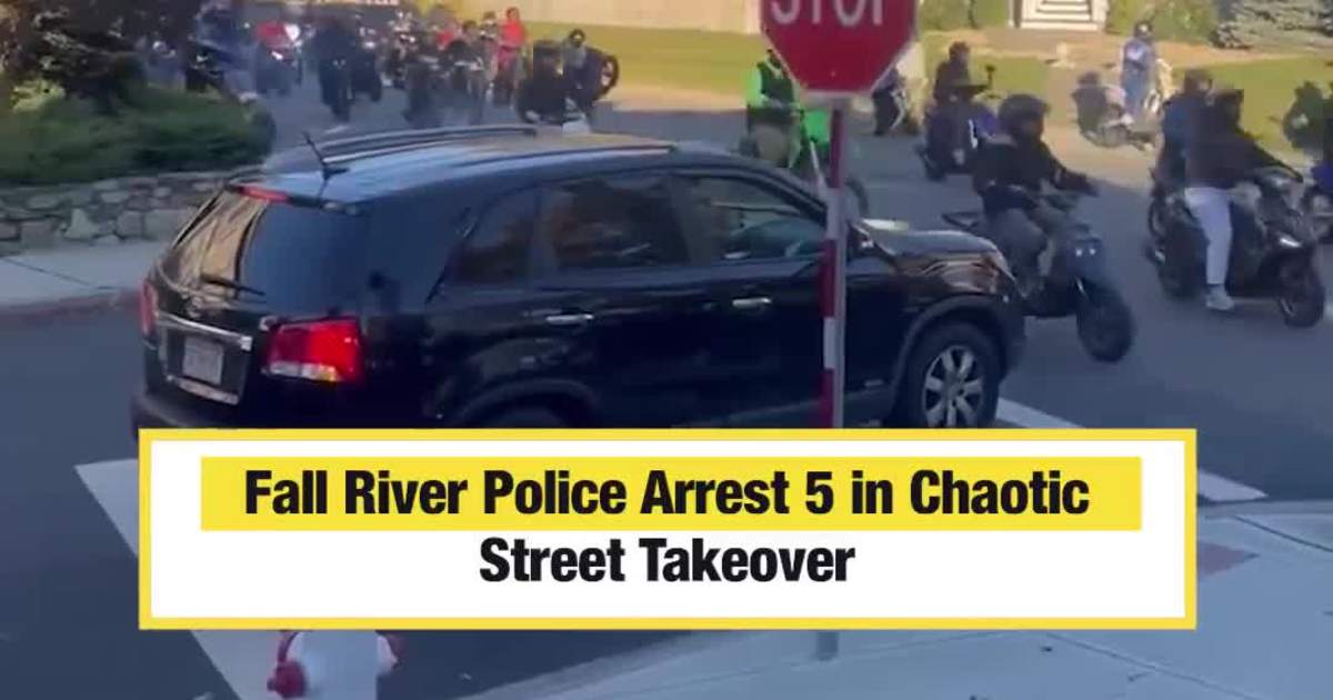 What started as a street stunt turned into a full-blown police chase.