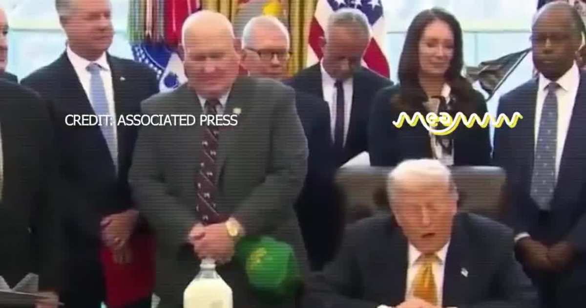 Donald Trump Signs Whole Milk for Healthy Kids Act, Allowing Whole Milk in U.S. Schools