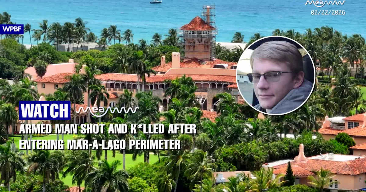 Armed Man Shot and Killed After Entering Mar-a-Lago Perimeter, Secret Service Says