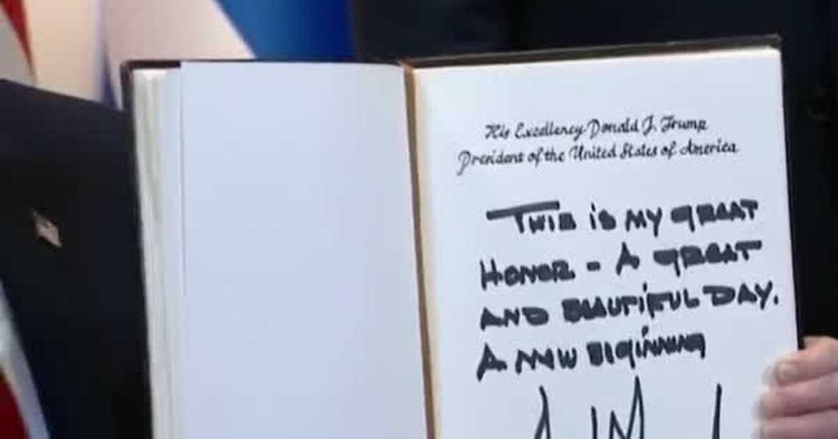 Trump in Jerusalem: “A New Beginning”