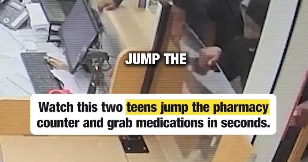 Surveillance Video Shows Teens Stealing Medication From CVS in Northwest D.C.