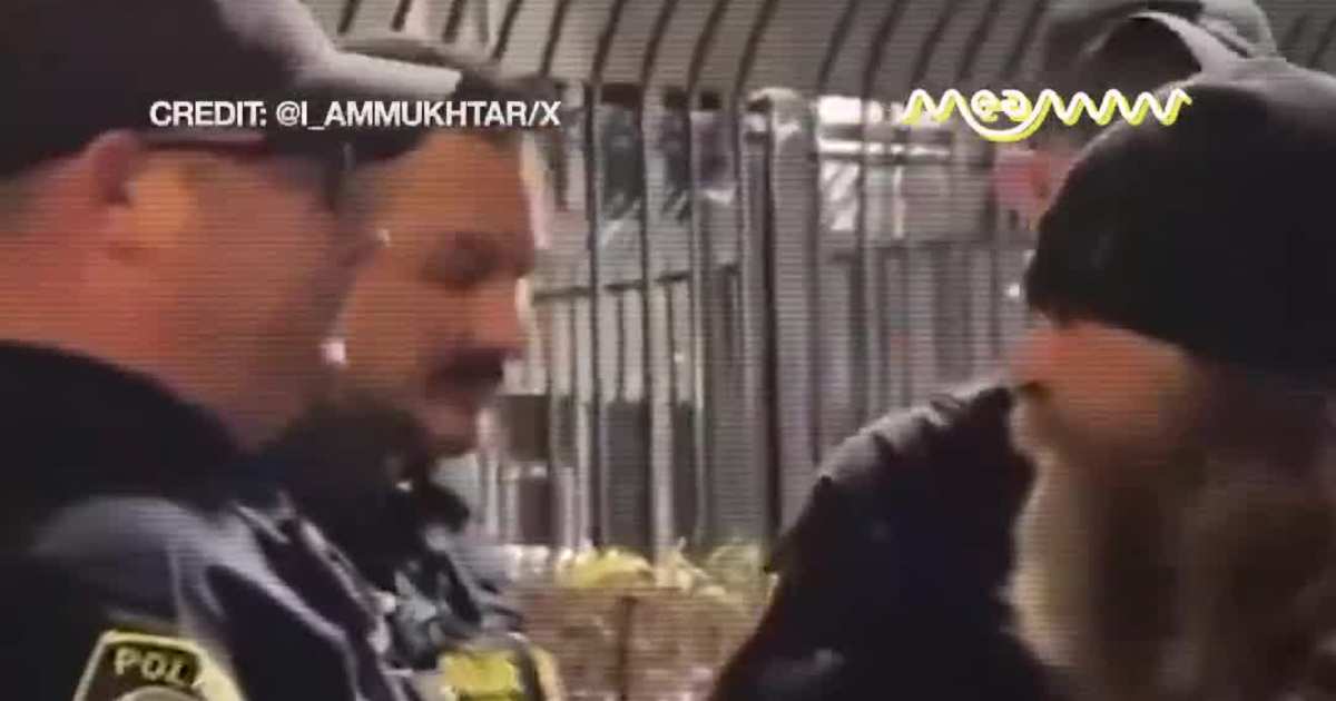 Officer Caught on Camera Kicking Candles at Rene Good Memorial