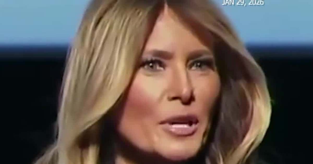 Melania Trump praises President Trump at Kennedy Center premiere