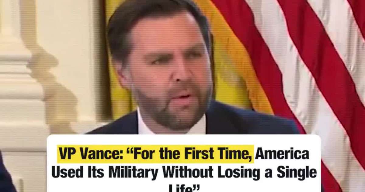 VP Vance Praises Trump’s Military Strategy: “No More Misadventures”