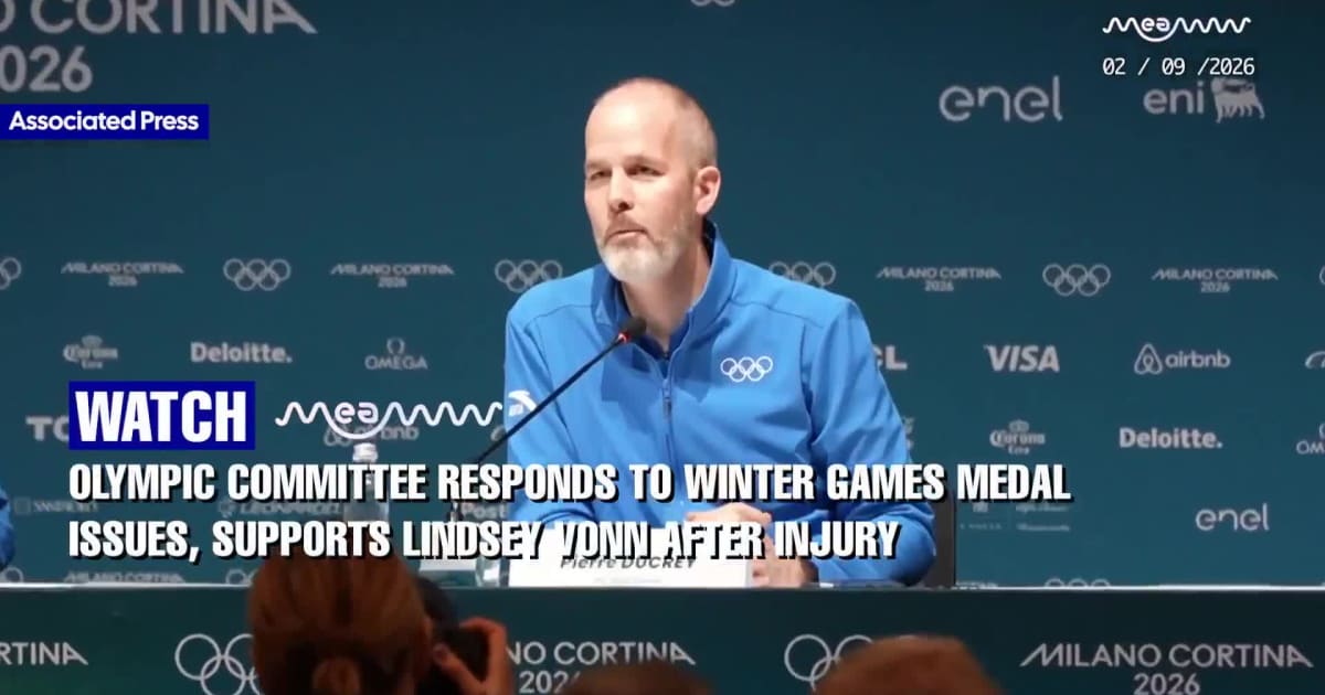 Olympic Committee Addresses Winter Games Medal Controversy, Backs Lindsey Vonn After Injury