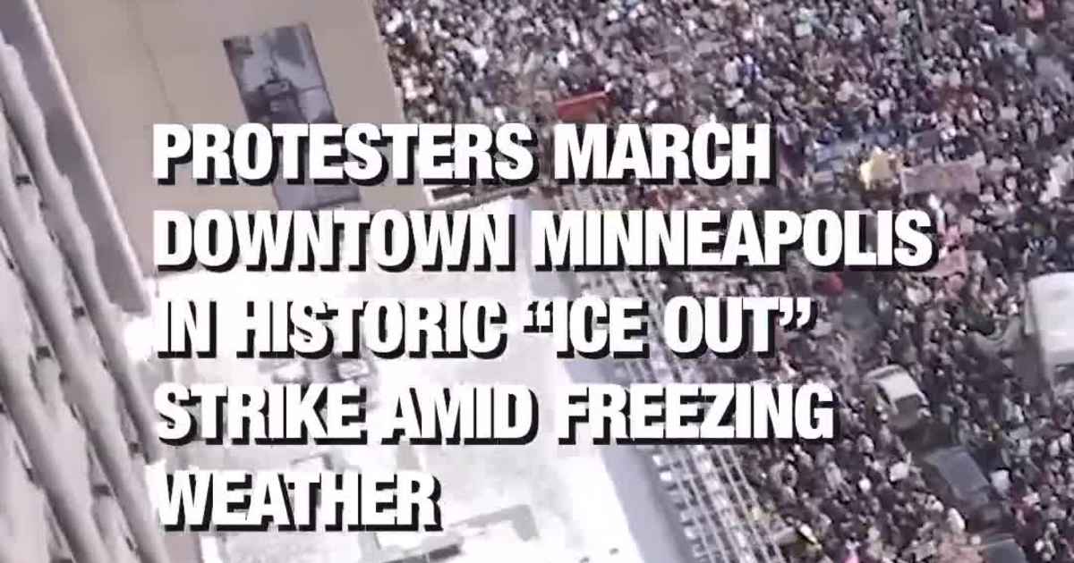 Statewide General Strike Draws Massive Crowd Against ICE Operations in Minnesota