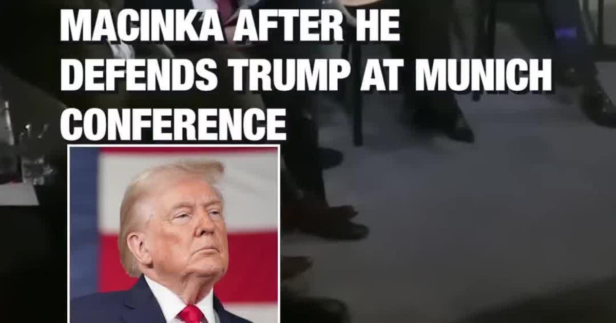 Hillary Clinton Clashes With Czech Official Petr Macinka After He Defends Trump at Munich Conference