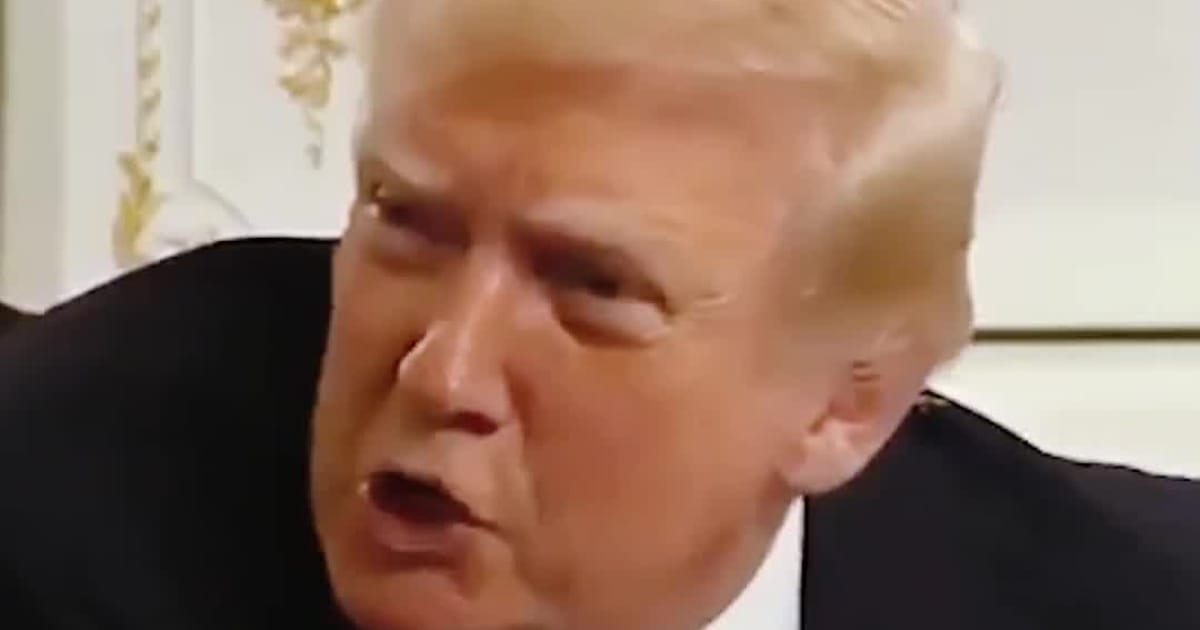 Trump Snaps After Question on Afghan Entry