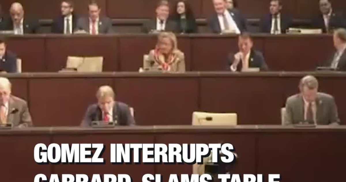 Jimmy Gomez Interrupts Tulsi Gabbard, Slams Table During Iran Hearing Clash