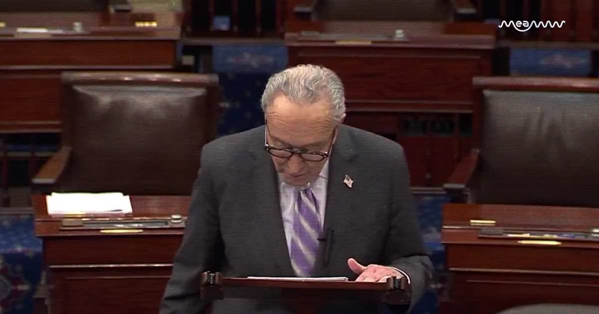 Schumer: Trump Is “Hypocritical” on Fraud and Cheating Claims