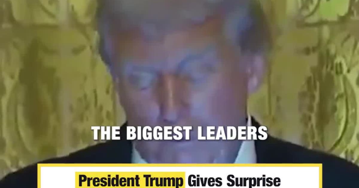 President Trump Gives Surprise Shout-Out to Ronaldo