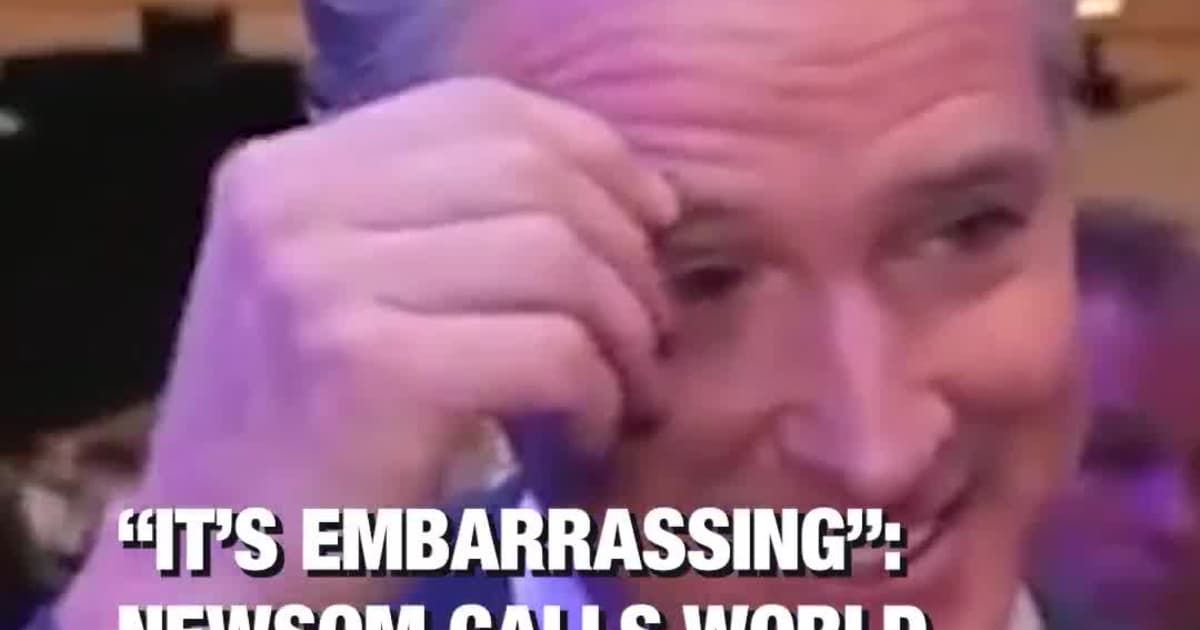 “It’s Embarrassing”: Newsom Calls World Leaders ‘Pathetic,’ Accuses Them of Being Too Weak and Compliant With Trump