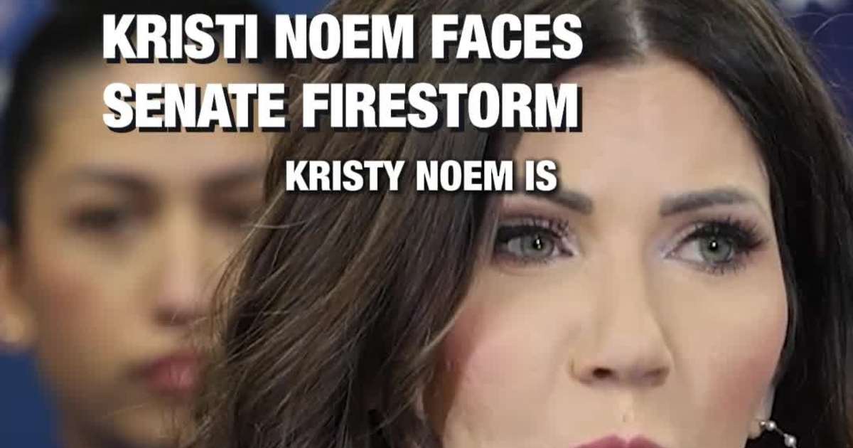 Minneapolis K*llings Put DHS on the Spot — Kristi Noem Faces Senate Firestorm