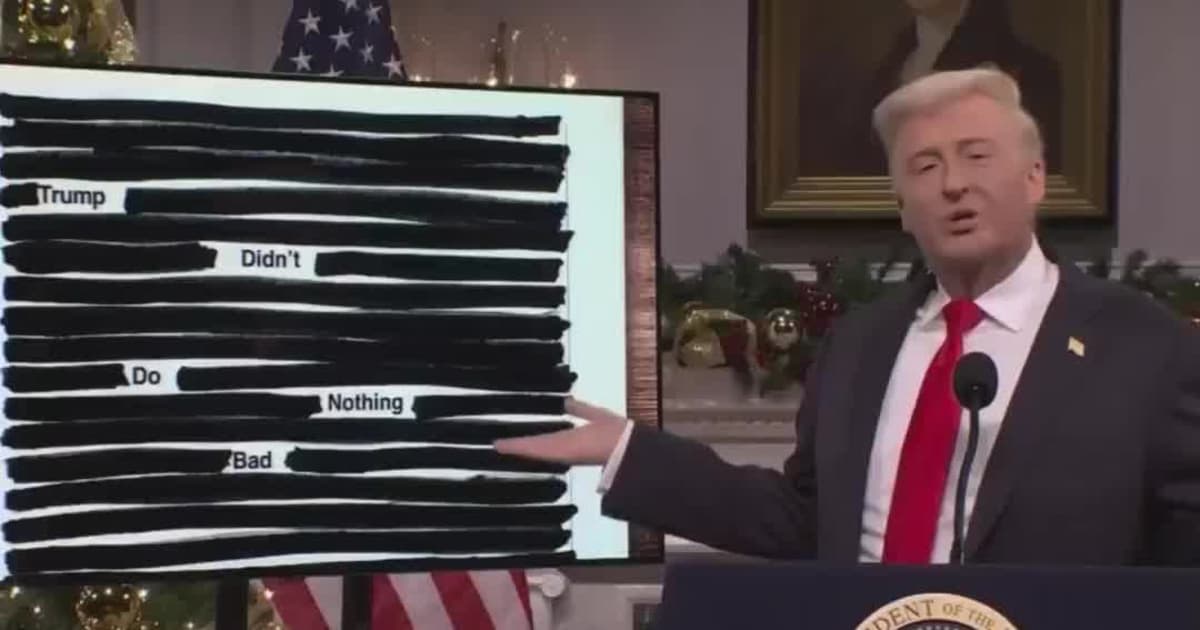 SNL Roasts Donald Trump for Allegedly Keeping Epstein Files Out of Public View