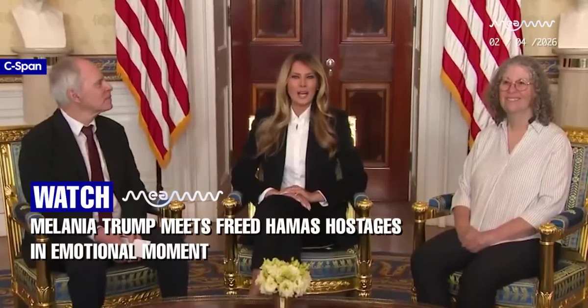 Melania Trump Meets Freed Hamas Hostages, Hears Plea to Bring Captives Home:
