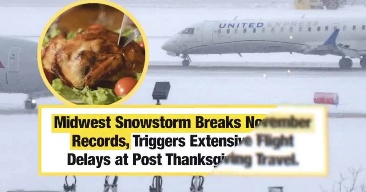Winter Storm and Airbus Software Updates Snarl Post-Thanksgiving Travel