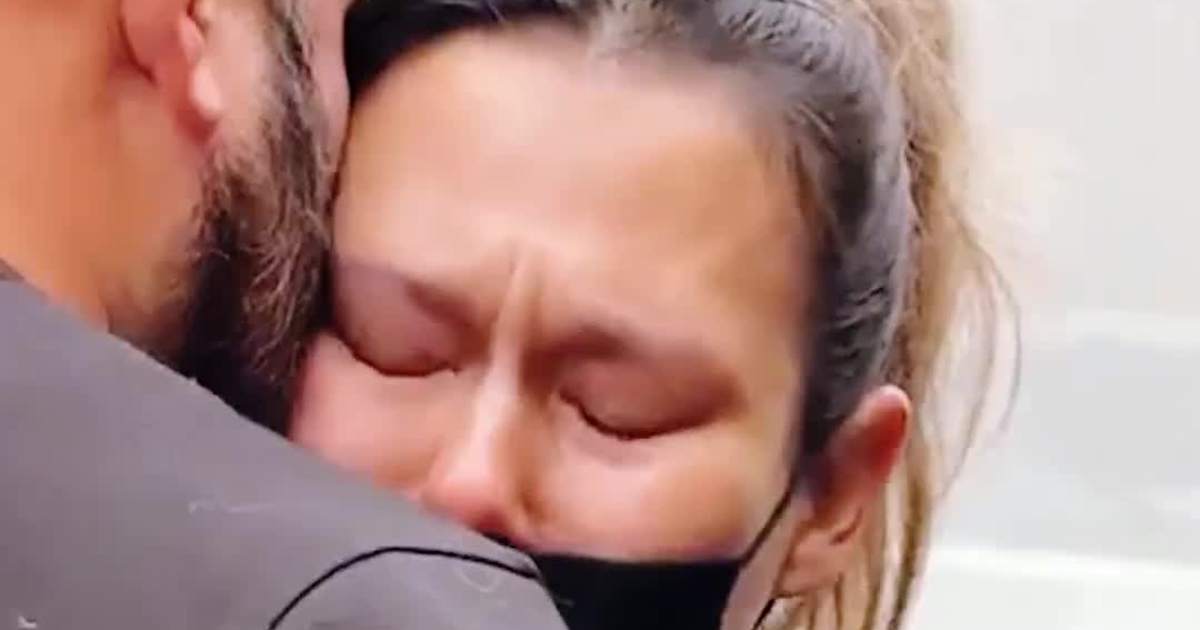 Man Breaks Down in Tears as ICE Detains His Illegal-Immigrant Wife During Enforcement Operation