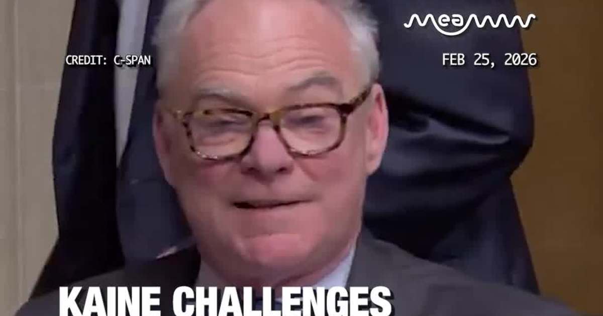 Kaine Challenges Dr. Casey Means on Child Vaccine Evidence