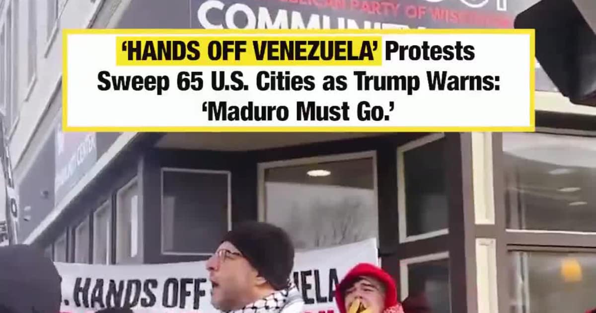Rallies Erupt Nationwide as Trump Issues Ultimatum for Maduro to Flee