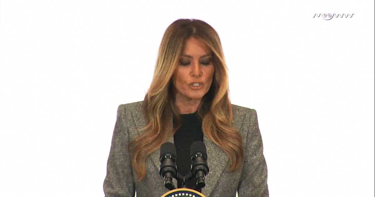 Melania Trump Calls on First Ladies to Champion Youth Tech