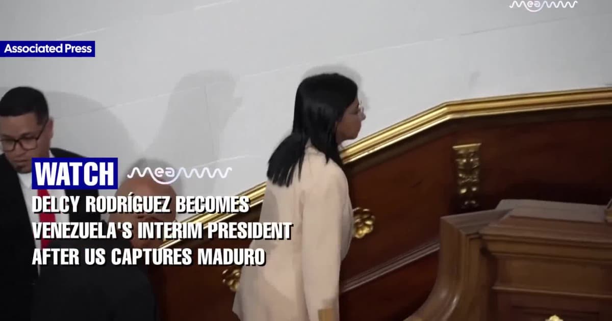 Venezuela’s Regime Change: Delcy Rodrigues Sworn In As Venezuela’s Interim President After Trump’s Raid