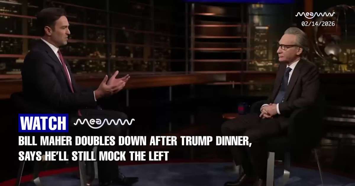 Bill Maher Defends Dinner With Donald Trump, Calls Critics ‘Completely Emotional’