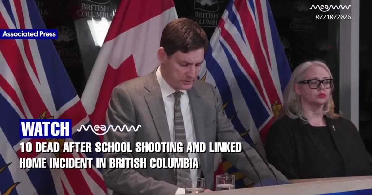 Canada School Shooting | 10 Dead After School Shooting in British Columbia