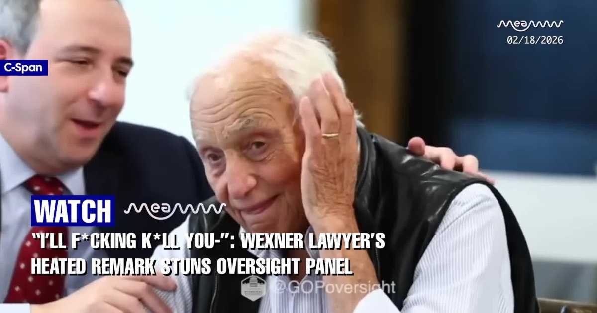 Wexner Lawyer Explodes in Deposition: “I Will … Kill You” Warning Caught on Camera