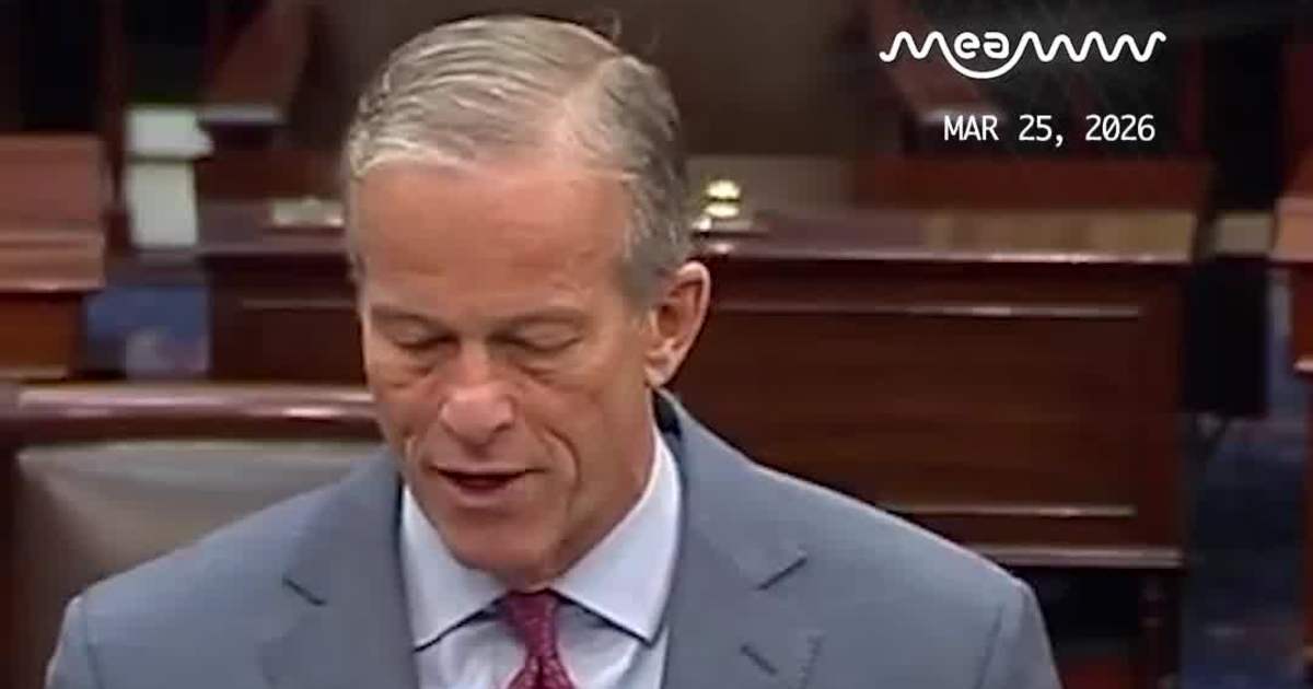 ‘That’s Shameful’: Thune Blames Democrats for Unpaid DHS Workers