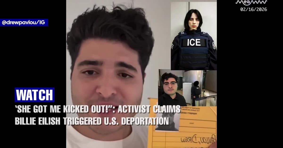 Billie Eilish ICE | ‘She Got Me Kicked Out!’: Activist Claims Billie Eilish Triggered U.S. Deportation