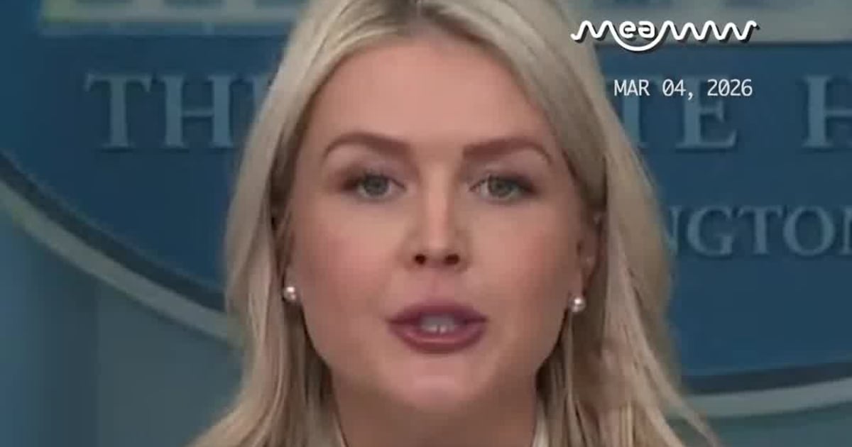 Leavitt: “President Trump Does Not Bluff”- Says Iran Made a “Catastrophic Error in Judgment” by Ignoring Warnings