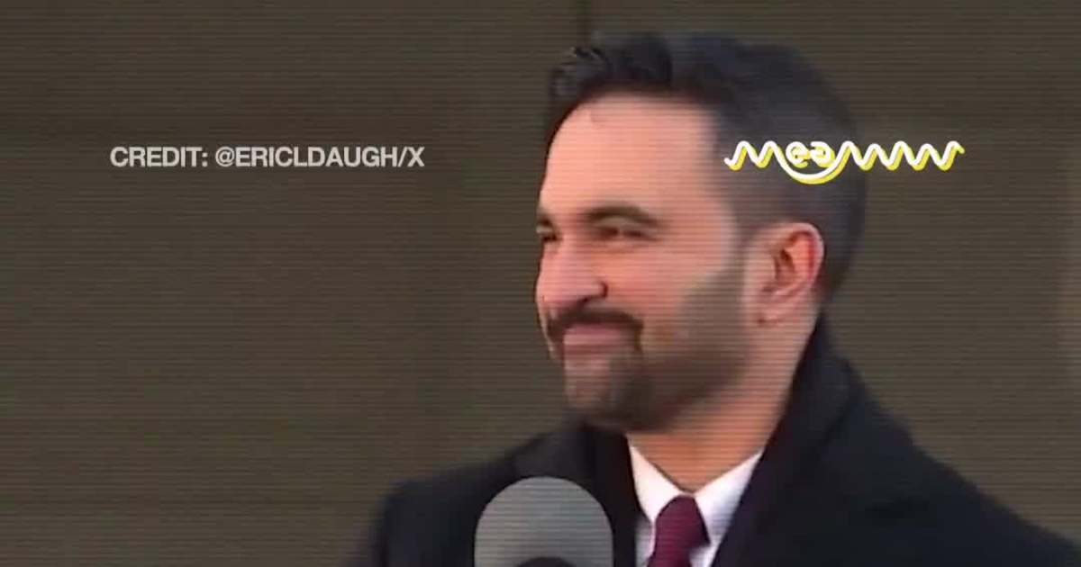 Zohran Mamdani Makes Same Gesture at Swearing-In the Left Labeled a “N*zi Salute” for Elon Musk