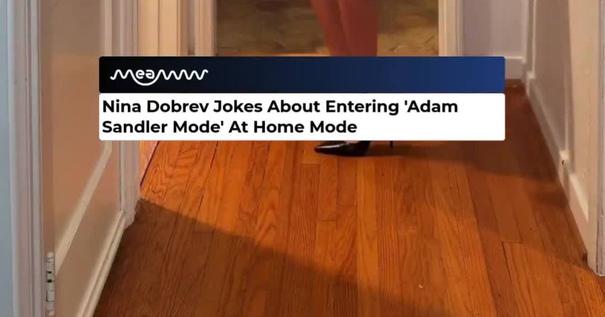 Nina Dobrev Jokes About Adam Sandler Mode