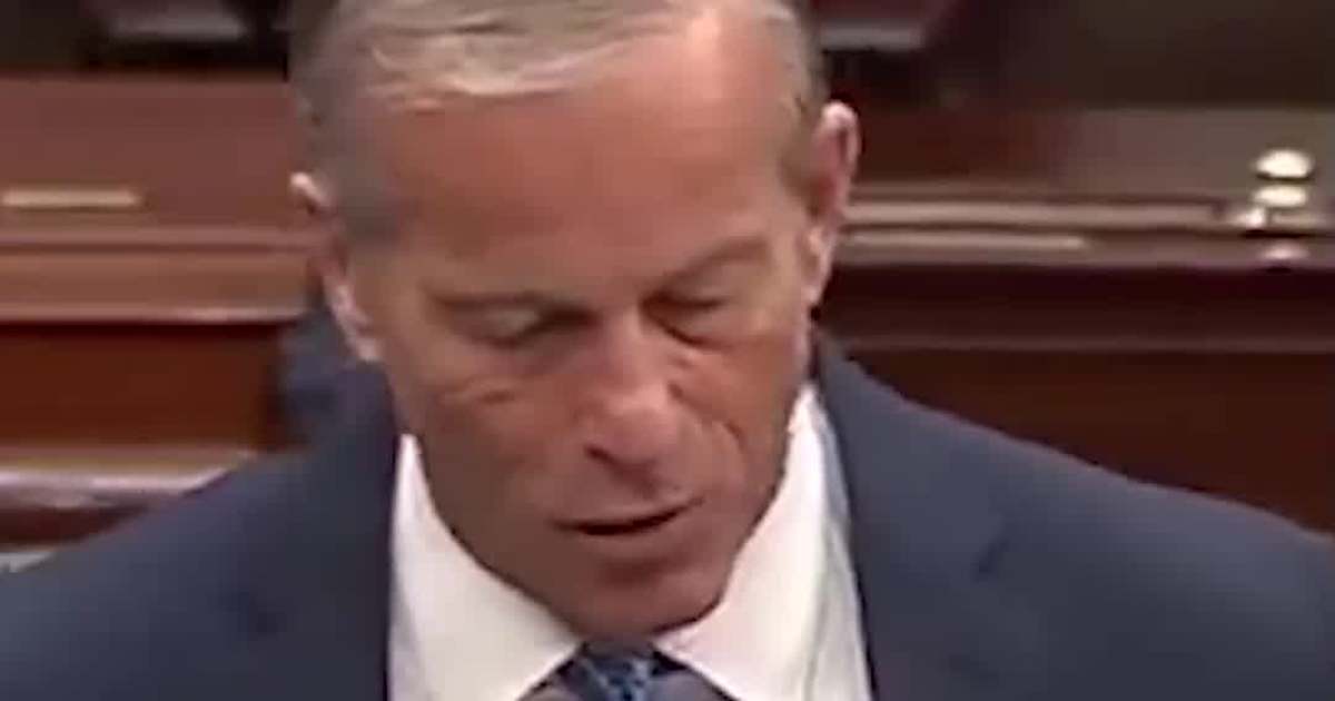 John Thune: “The American people are sick of this political game.”