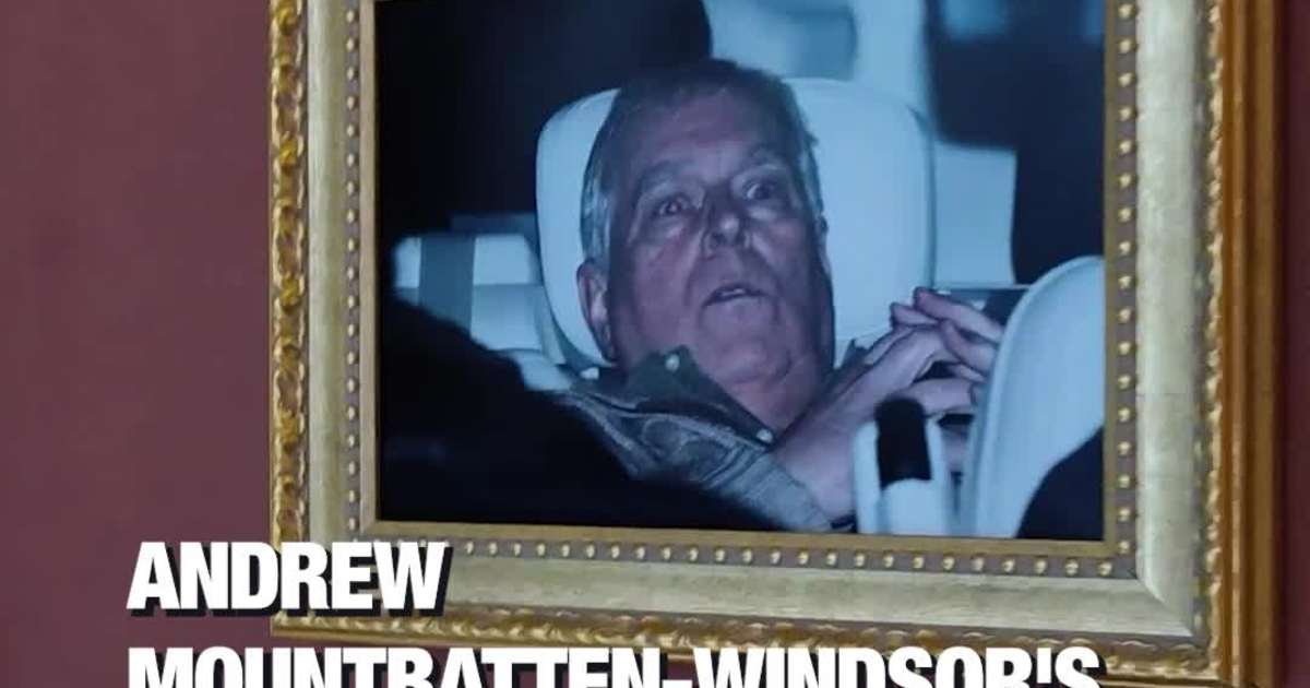 Andrew Mountbatten-Windsor's Arrest Portrait Hung in the Louvre